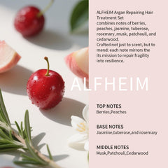 Alfheim Gift Set packaging highlights a luxurious hair care gift experience.