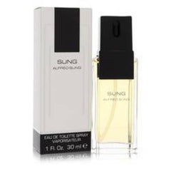 Alfred Sung Eau De Toilette bottle close-up highlighting fresh floral notes for everyday wear