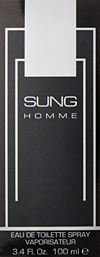 Alfred Sung Sung Homme packaging box highlights timeless, versatile presentation.
