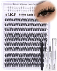 ALICE Bottom lashes included for complete eye look.
