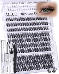 ALICE Flaunt Lash Clusters Kit packaging and tools for at-home styling.