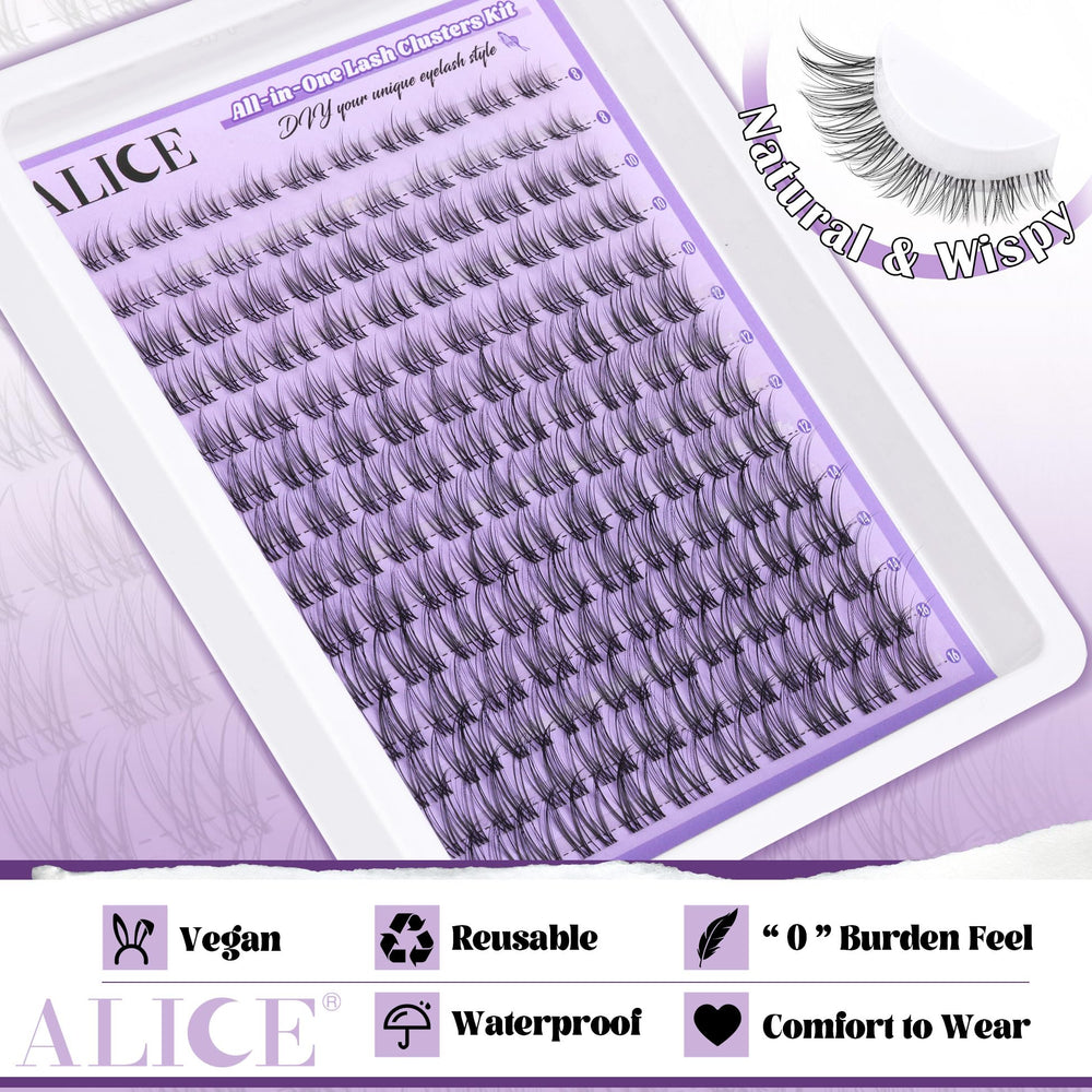 ALICE professional lash tweezers for precise placement