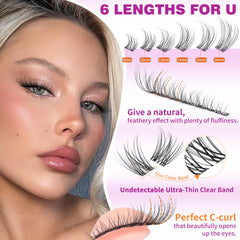 ALICROWN HAIR Upgraded rounded-tip tweezers enable safe, precise placement.
