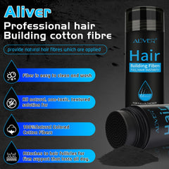ALIVER Hair Fibers sifter cap tip enables controlled use