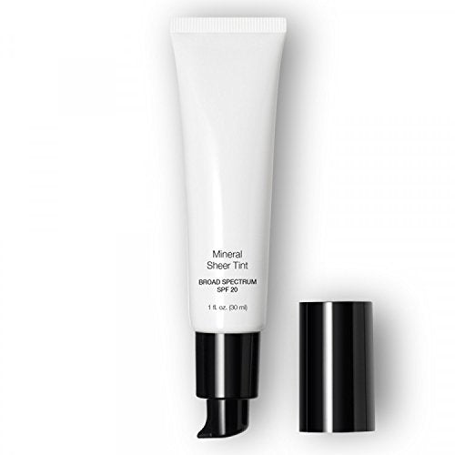 all beauty mineral sheer tint SPF 20 bottle offers light coverage for a natural finish