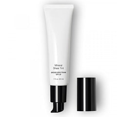 all beauty mineral sheer tint SPF 20 bottle offers light coverage for a natural finish