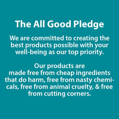 All Good USA-made cruelty-free sunscreen formula gentle on skin