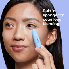 ALLEYOOP Game Face Concealer built-in sponge for easy, on-the-go touch-ups.