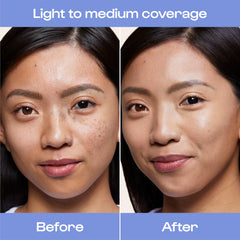 ALLEYOOP Game Face Concealer skin-brightening application that smooths texture for a natural finish.