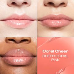 ALLEYOOP Lip Goals Trio peppermint note indicating refreshing plump feel.
