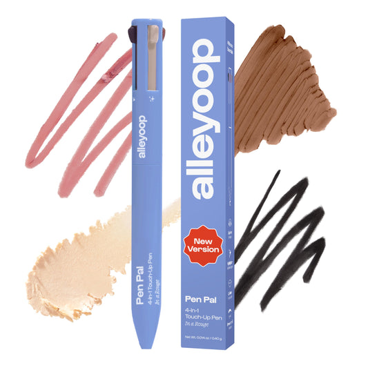 ALLEYOOP Pen Pal 4-in-1 eyeliner for precise, long-lasting wear on the go.