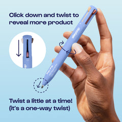 Pen Pal in hand enabling fast, convenient on-the-go touch-ups.
