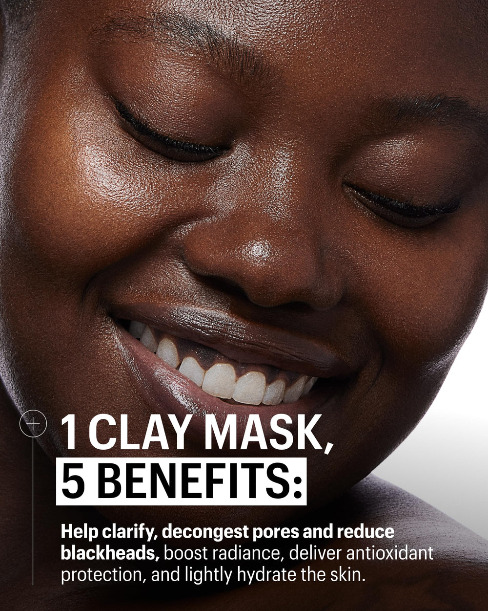 Allies of Skin creamy mask texture spreads smoothly for deep cleansing
