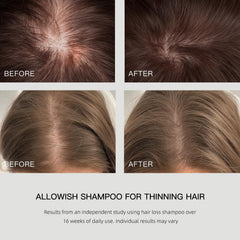 ALLOWISH rosemary oil ingredient close-up hints natural scalp support