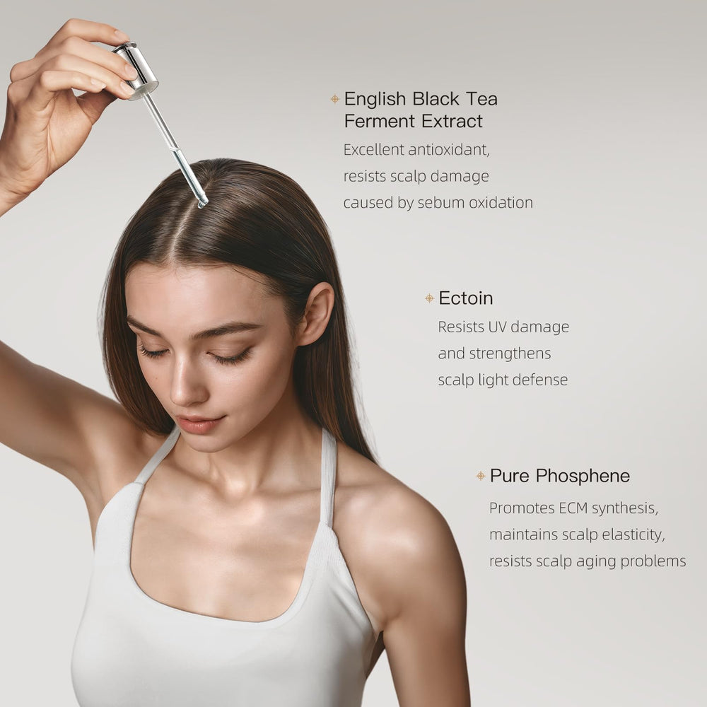 Safe on sensitive skin with ALLOWISH scalp serum