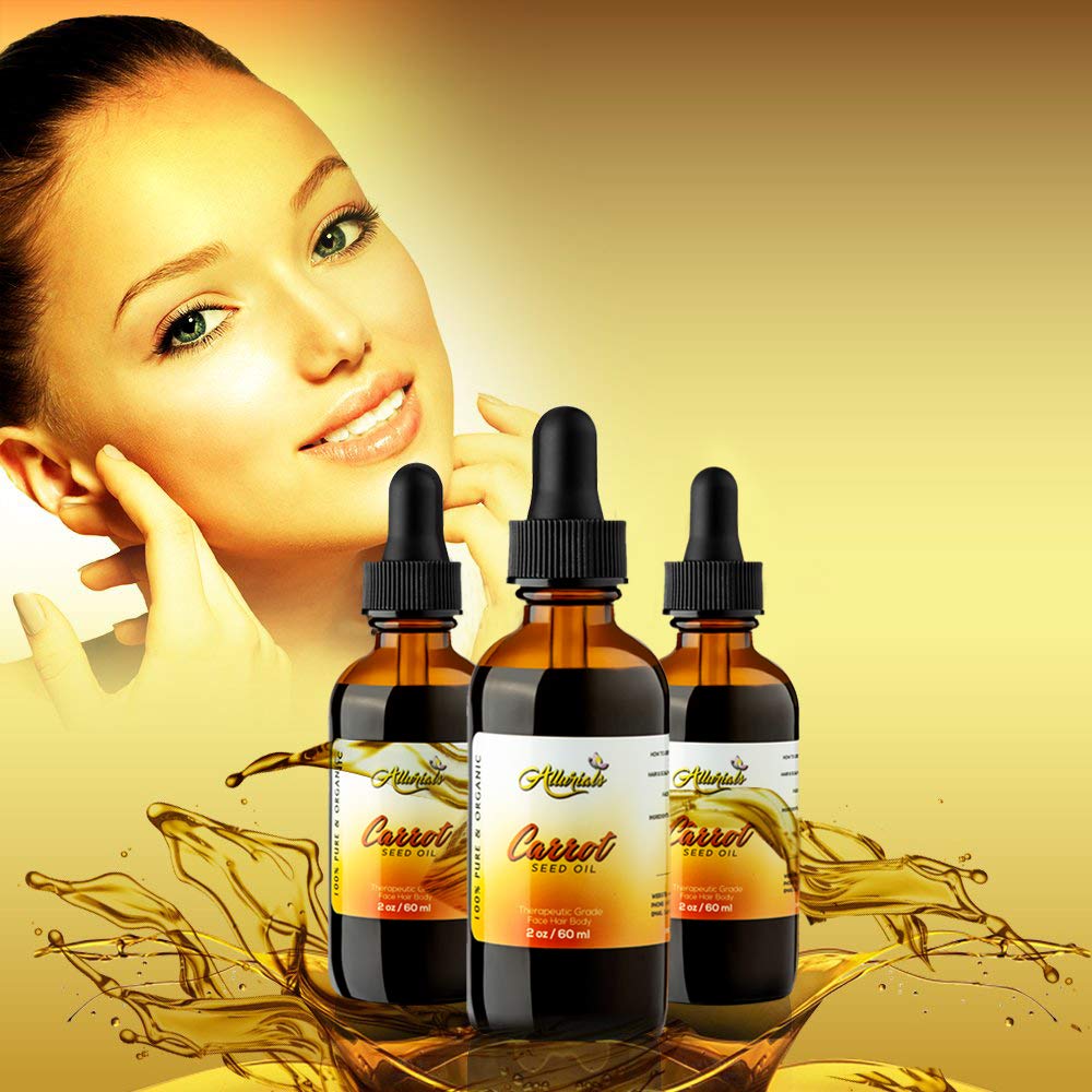 Allurials carrot seed oil with conditioner detangles and softens.