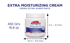 Almipro Calendula and Almond Oils hydrate hands and face for soft, comfortable skin.