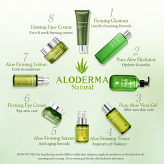 Aloderma Cruelty-free packaging close-up communicates ethical skincare