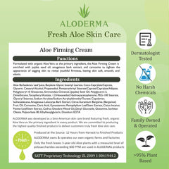 Aloderma ECOCERT organic badge signals trusted organic certification