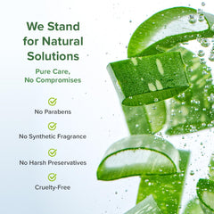 Non-greasy finish of Aloe Infusion makes it ideal for daily use.