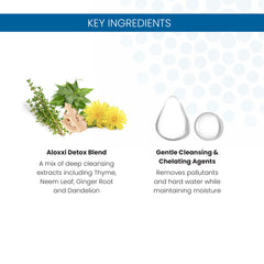 ALOXXI Clarifying Shampoo lather revitalizes scalp during wash