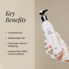 ALOXXI E7 jojoba oil blend helps restore elasticity and shine.