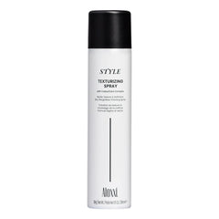 ALOXXI Texturizing Spray bottle showing lightweight texture for natural movement.