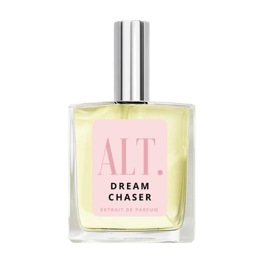 ALT. FRAGRANCES Dream Chaser top notes of bergamot, lychee, ginger for energized mornings
