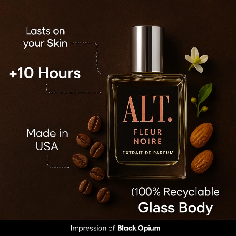 ALT. FRAGRANCES Fleur Noire packaging box communicates affordable luxury for gifting