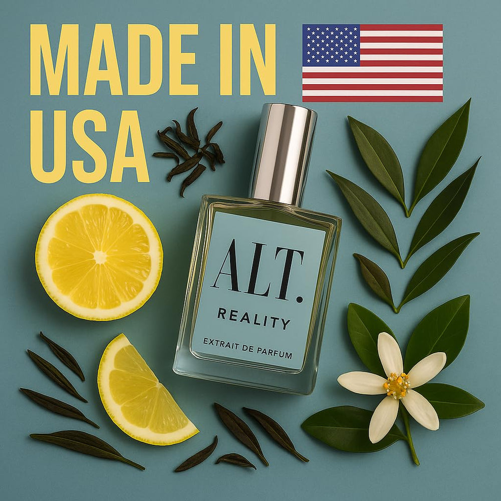 ALT. FRAGRANCES Reality bergamot-neroli note adds bright citrus freshness for daily wear.