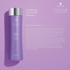 Shampoo lather in hand shows luxurious texture and shine