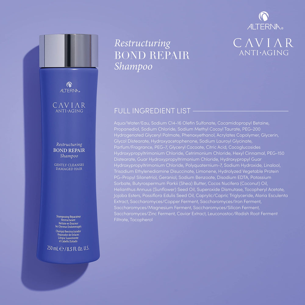 Alterna Bond Repair set packaging ready for a transformative routine.