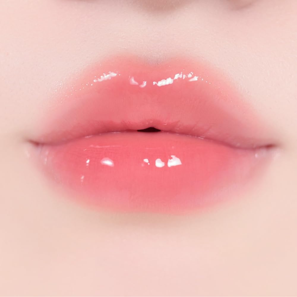 Alternativestereo Lip Potion Sugar Glaze Tint rose-ball swatch shows natural rose-pink color