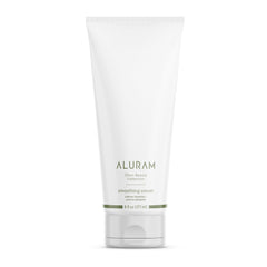 ALURAM Coconut Water Smoothing Cream bottle pour for frizz control and shine