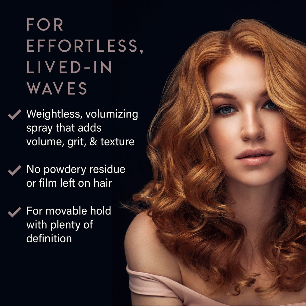 Close-up of ALURAM hair texture showing no residue finish.
