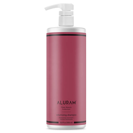 ALURAM Volumizing Shampoo bottle with lightweight lift for fine hair.