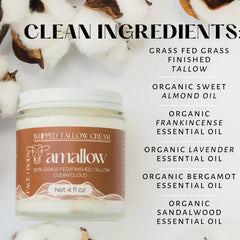 Amallow almond oil blend being applied for non-greasy absorption.