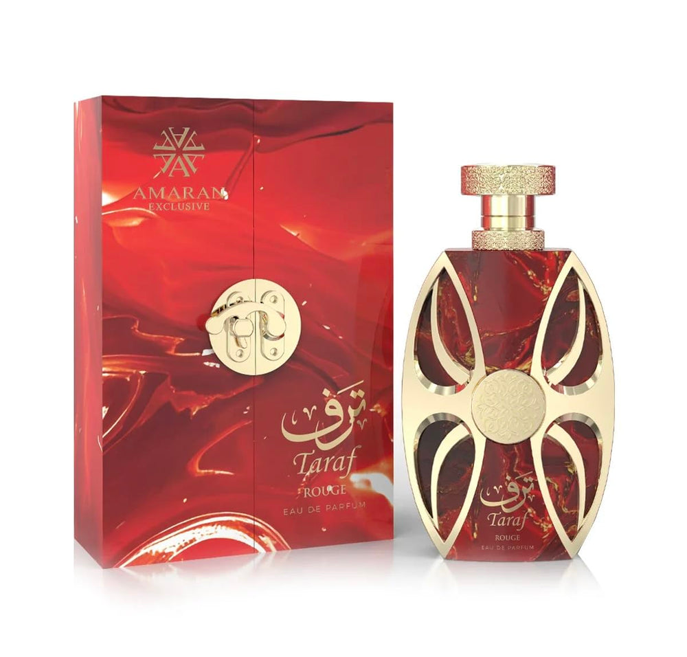 AMARAN TARAF ROUGE opening notes, cherry and raspberry for a vibrant first impression.