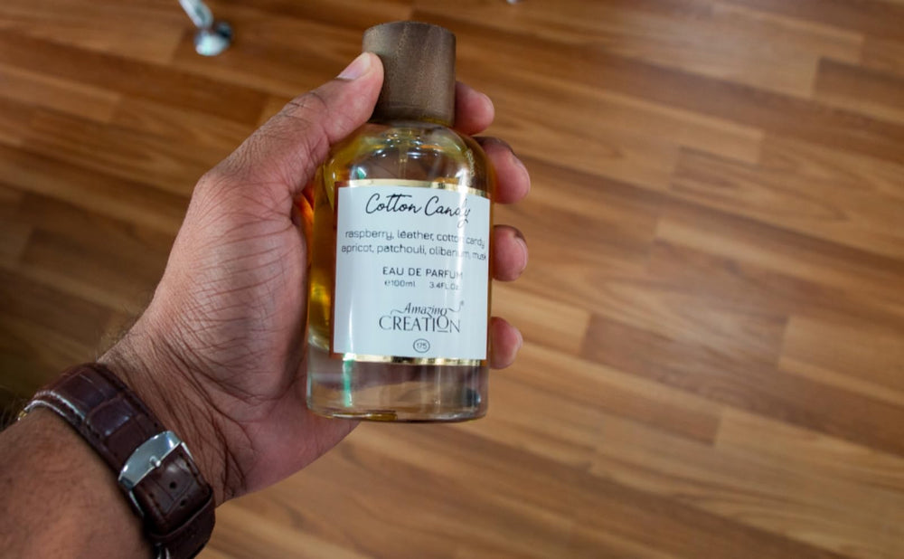 Gift-ready packaging for Amazing Creation Cotton Candy EDP.