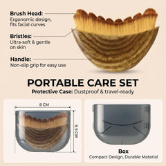 AmazingLink soft bristles glide smoothly on all skin types.