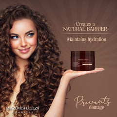 AMAZÓNICA BELEZA Amabelle coconut hair mask ingredient details highlight natural oils
