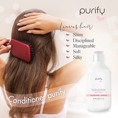 Lifestyle shot with Amazónica Beleza Amabelle suggests easy, effective care.