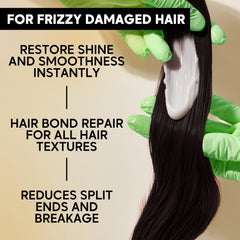 Amazonliss Bondox almond oil enrichment nourishes damaged hair
