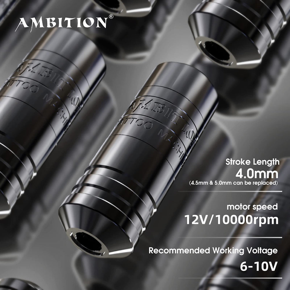 Ambition Torped 4mm stroke cam balances lines and shading.