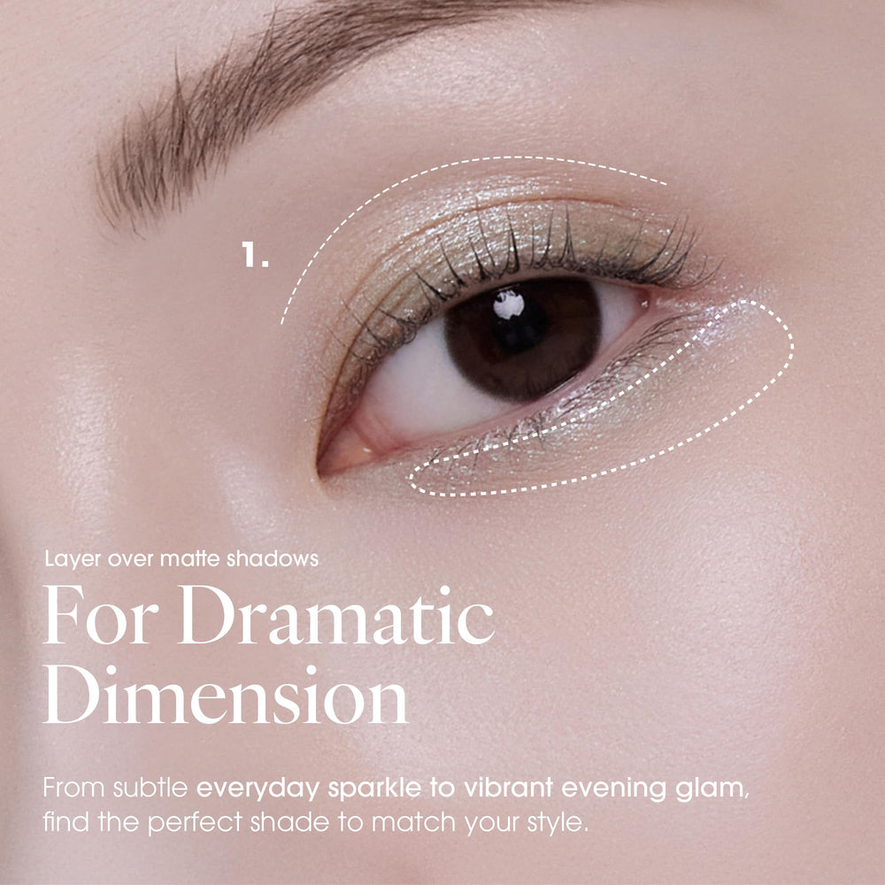 AmeliSeoul Sparkle Spot 508 Long-wear powder resists fading throughout day.