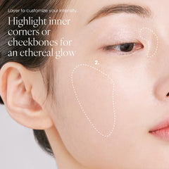 AmeliSeoul Sparkle Spot 515 finish adds luminous accent to eyes or cheeks.