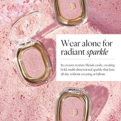 AmeliSeoul Sparkle Spot 515 close-up highlights a fallout-free glitter texture.
