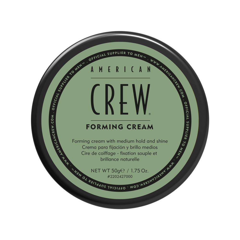 AMERICAN CREW Crème coiffante formante, boîte recto, tenue naturelle et polyvalente
