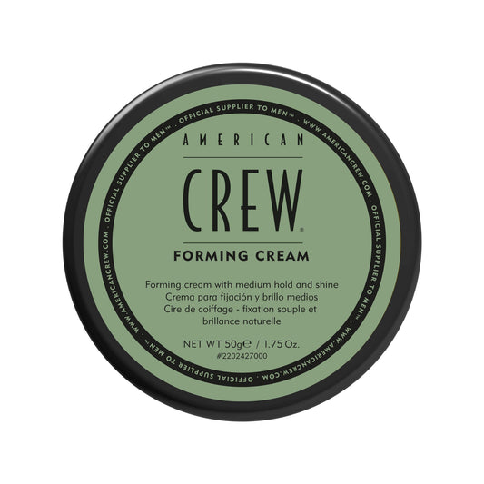 AMERICAN CREW Crème coiffante formante, boîte recto, tenue naturelle et polyvalente