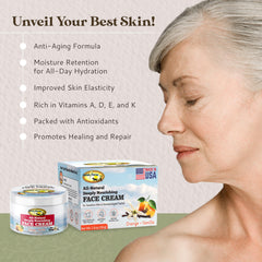 Amish Farms Tallow Face Cream powered by 100% grass-fed beef tallow.